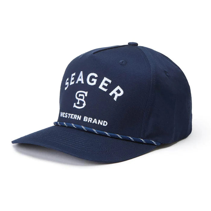 Branded Snapback- Blue